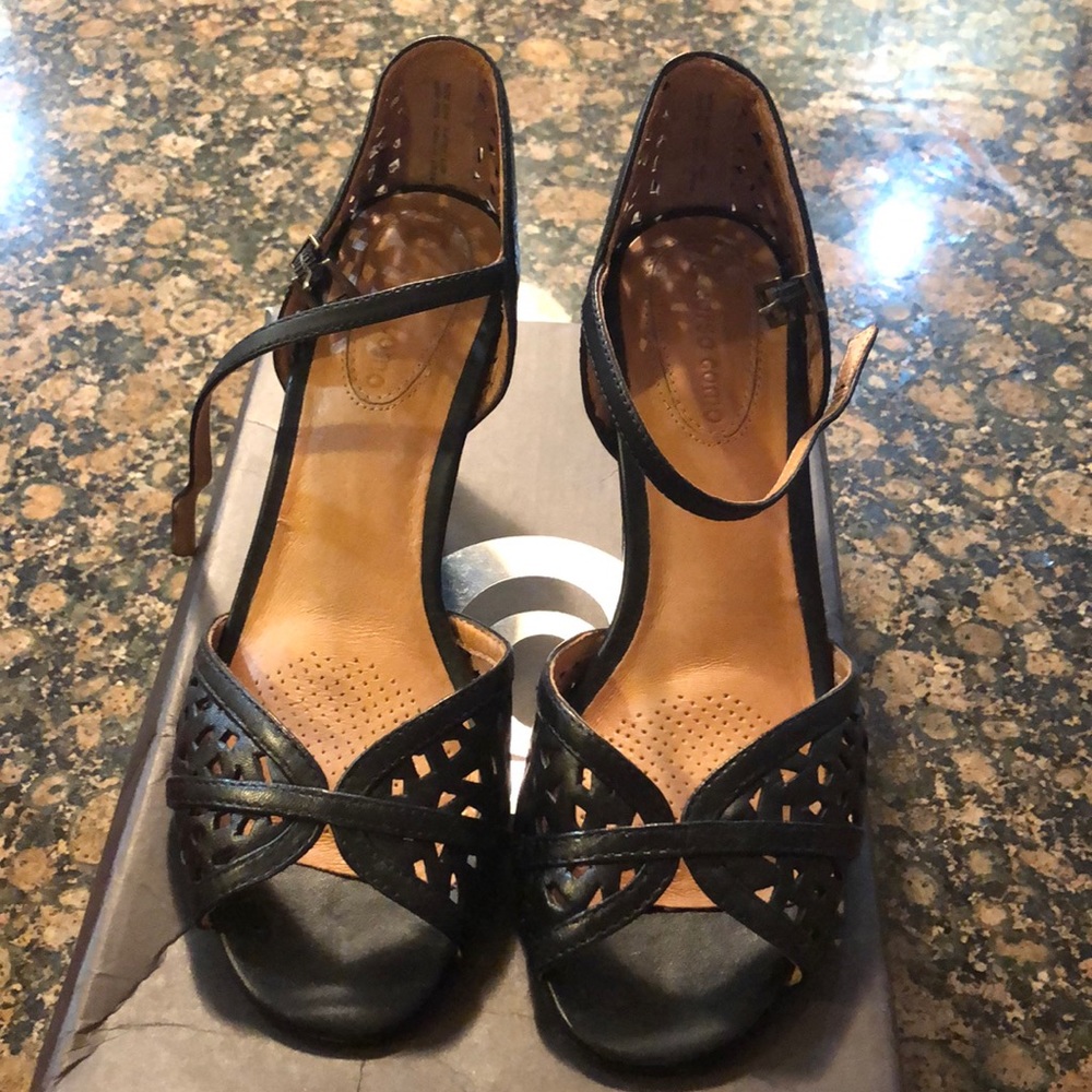 Black dress sandals Corso Como size 7M